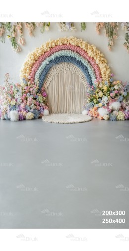 Tło fotograficzne Boho 3300